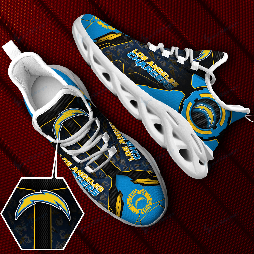 Los Angeles Chargers Max Soul Shoes Sneakers For Men And Women Calebmatthewhans