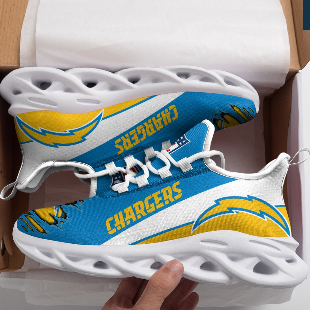 Los Angeles Chargers Max Soul Shoes Sneakers For Men And Women Calebmatthewhans