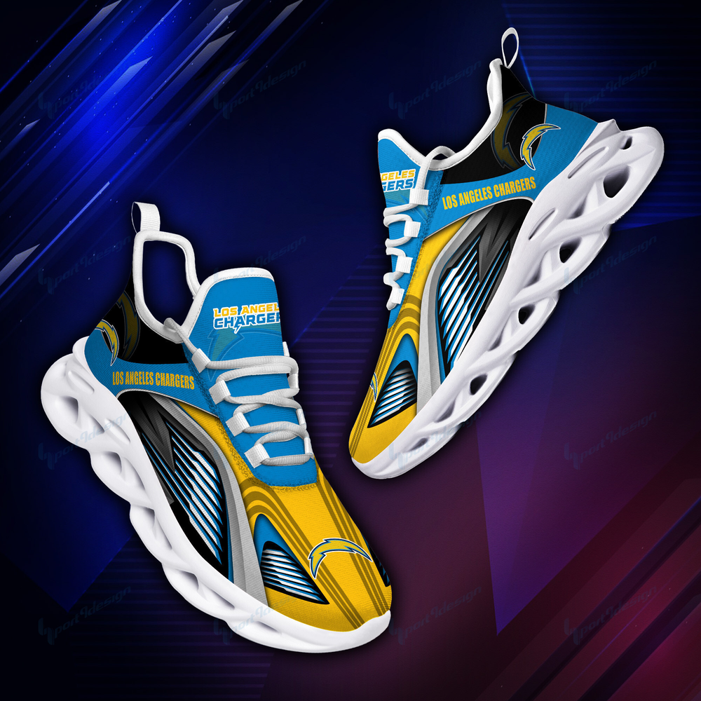 Los Angeles Chargers Max Soul Shoes Sneakers For Men And Women Calebmatthewhans