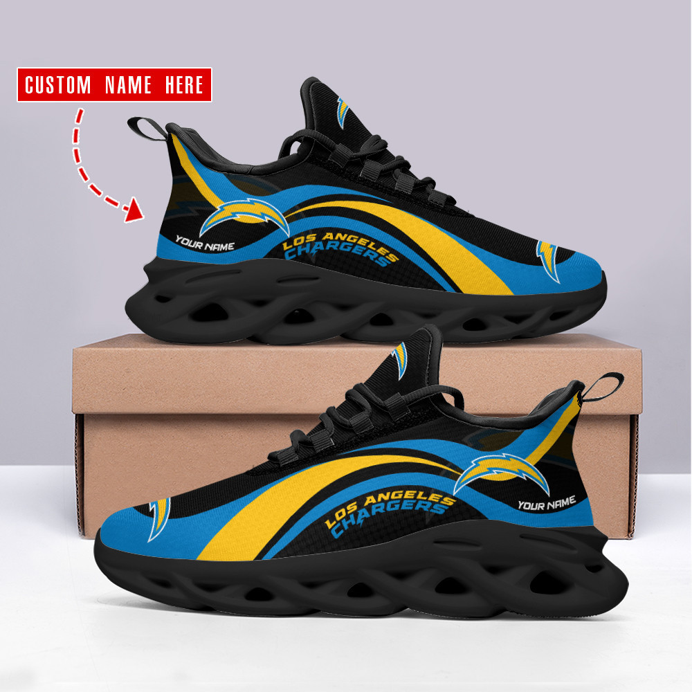 Los Angeles Chargers Max Soul Shoes Sneakers For Men And Women Calebmatthewhans