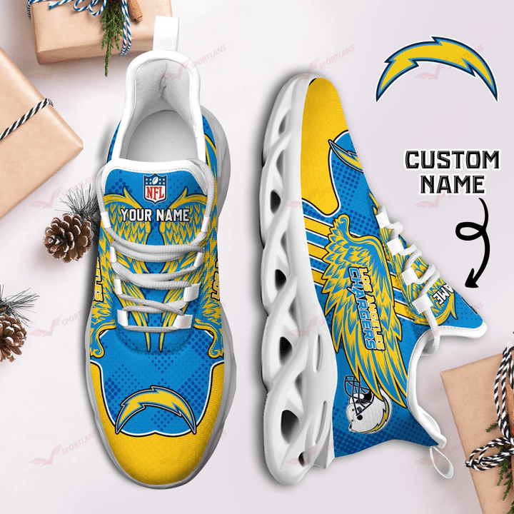 Los Angeles Chargers NFL Max Soul Shoes Sneakers For Men And Women Calebmatthewhans