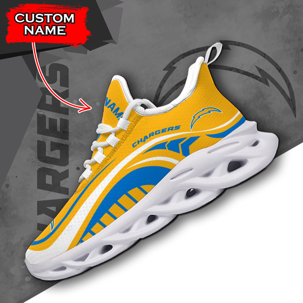 Los Angeles Chargers NFL Max Soul Shoes Sneakers For Men And Women Calebmatthewhans