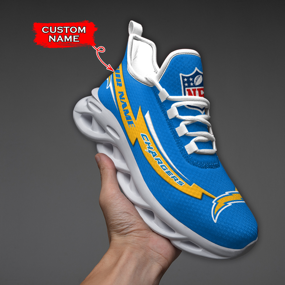 Los Angeles Chargers NFL Max Soul Shoes Sneakers For Men And Women Calebmatthewhans