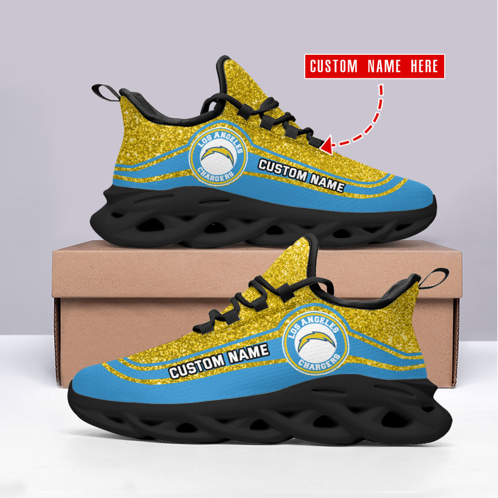 Los Angeles Chargers NFL Max Soul Shoes Sneakers For Men And Women Calebmatthewhans