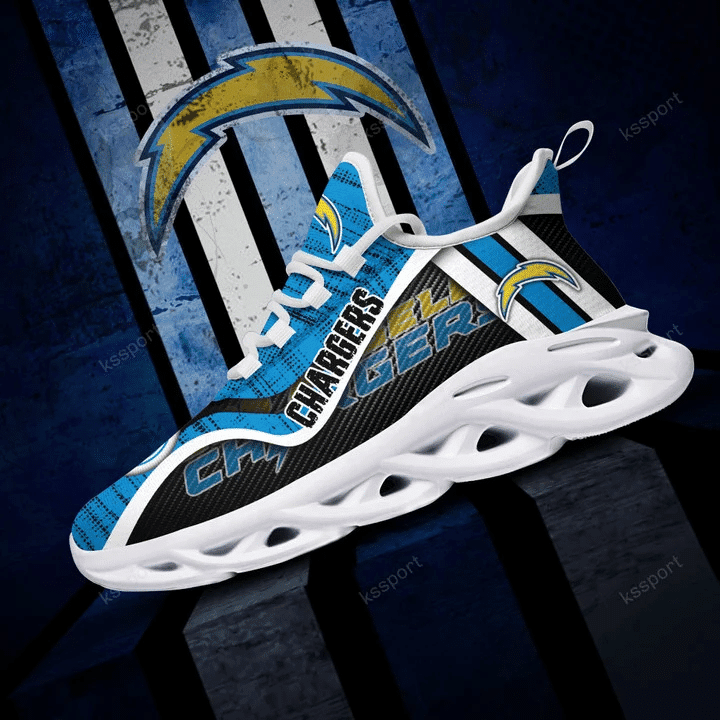 Los Angeles Chargers NFL Max Soul Shoes Sneakers For Men And Women Calebmatthewhans