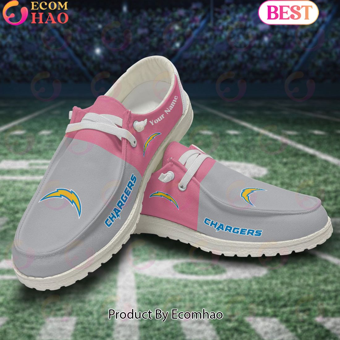 Los Angeles Chargers Personalized Hey Dude Shoes For Men And Women Calebmatthewhans