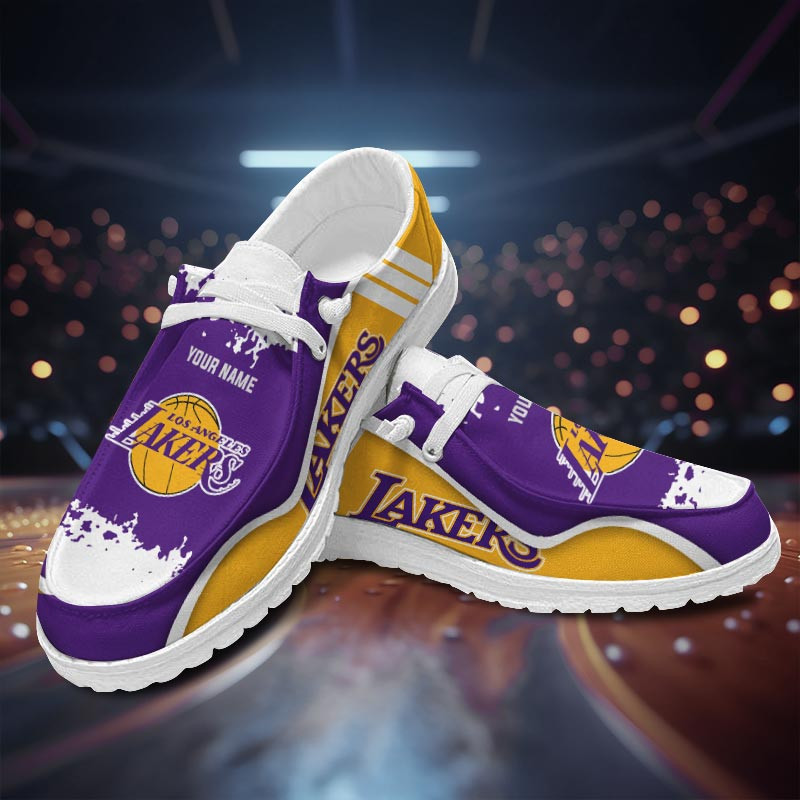 Los Angeles Lakerss Hey Dude Shoes For Men And Women Calebmatthewhans