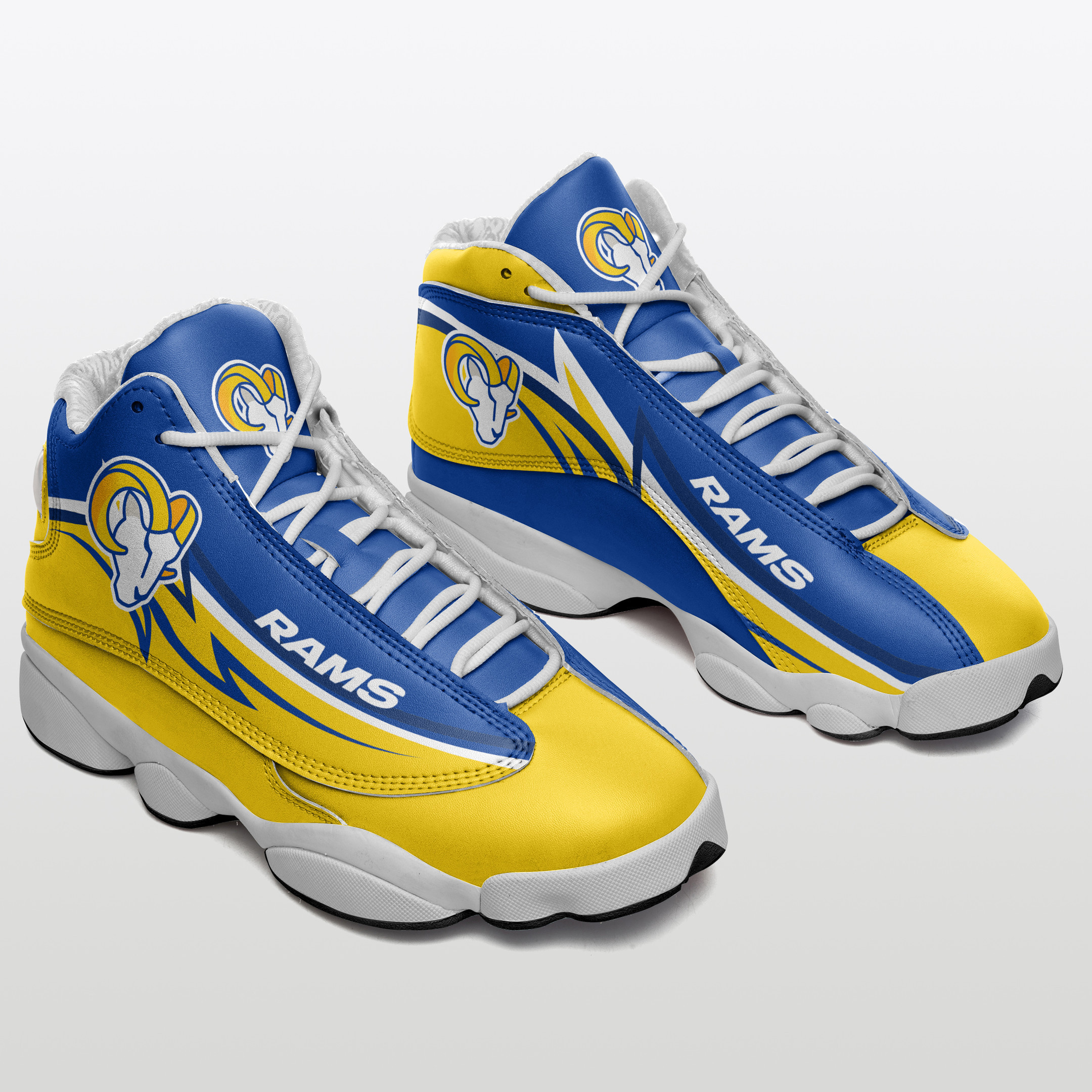 Los Angeles Rams NFL AJ13 Sneakers Shoes For Men And Women Calebmatthewhans
