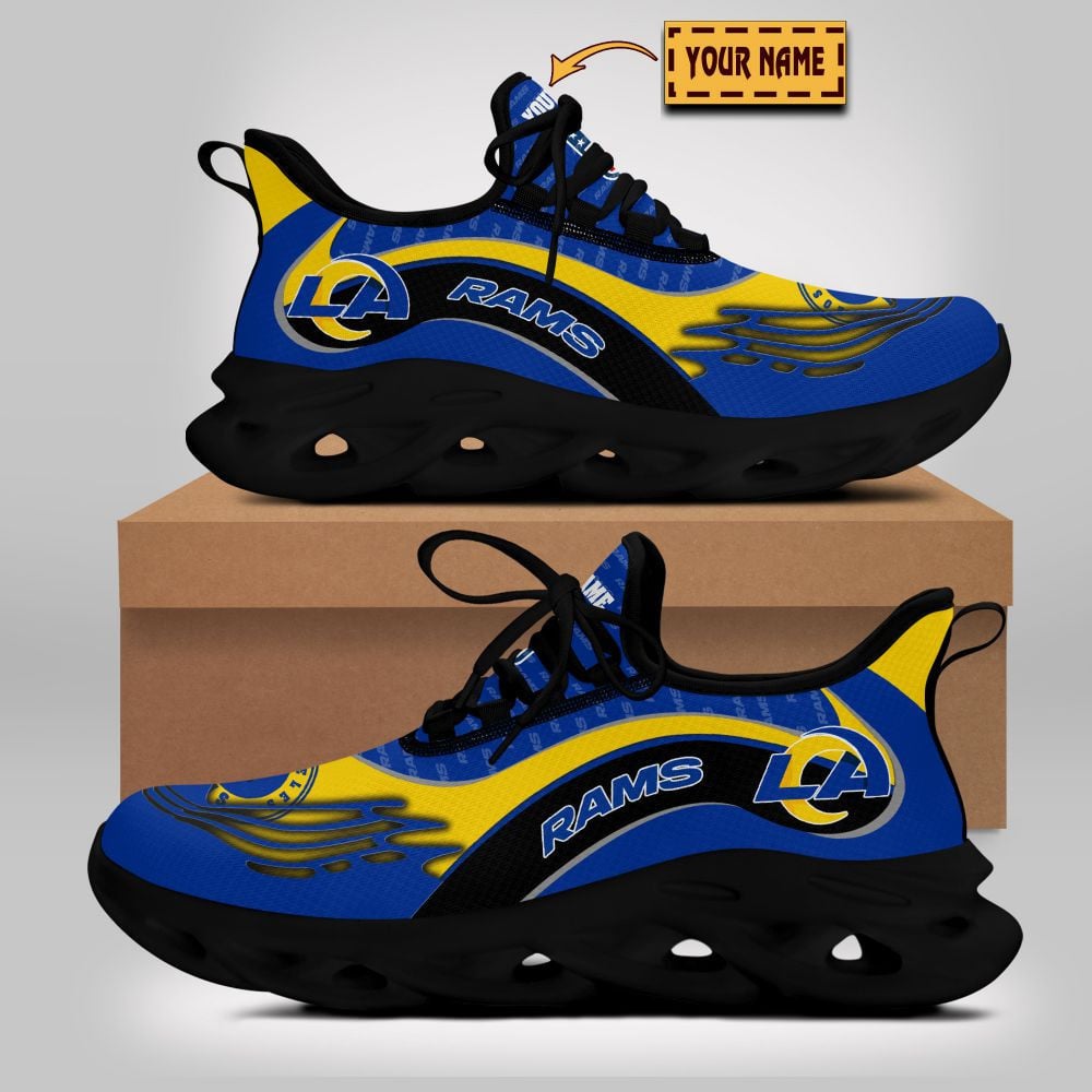Los Angeles Rams NFL Max Soul Shoes Sneakers For Men And Women Calebmatthewhans