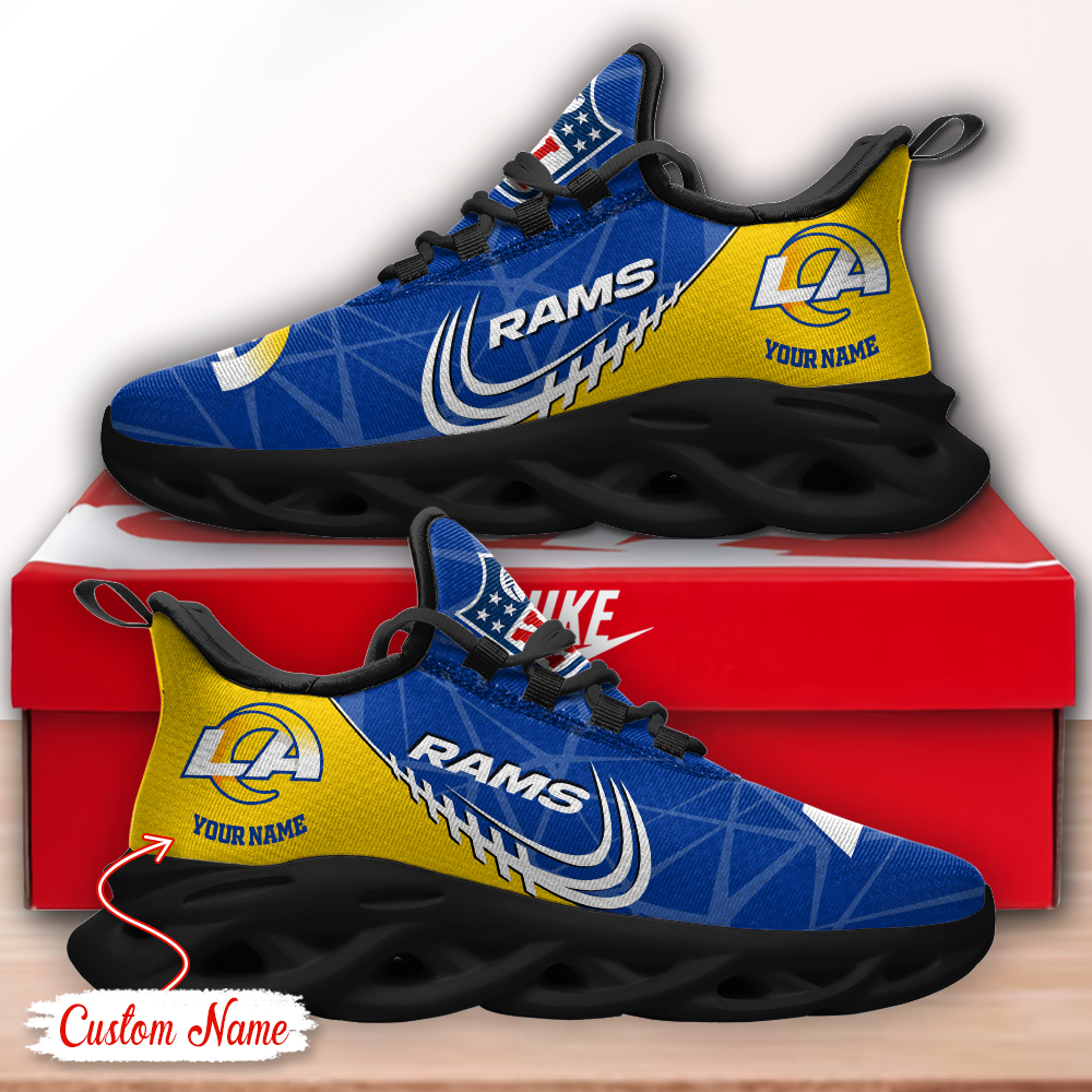 Los Angeles Rams NFL Max Soul Shoes Sneakers For Men And Women Calebmatthewhans