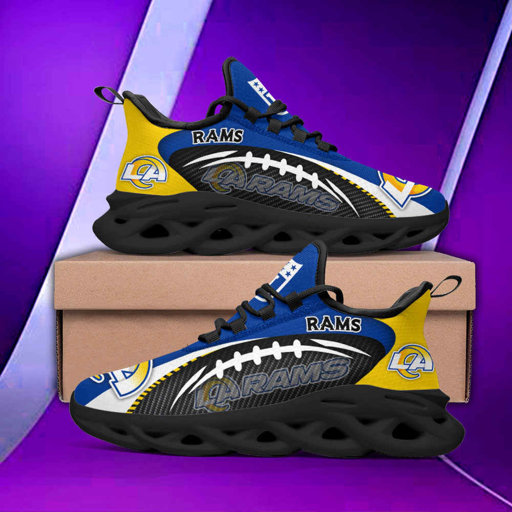 Los Angeles Rams NFL Max Soul Shoes Sneakers For Men And Women Calebmatthewhans