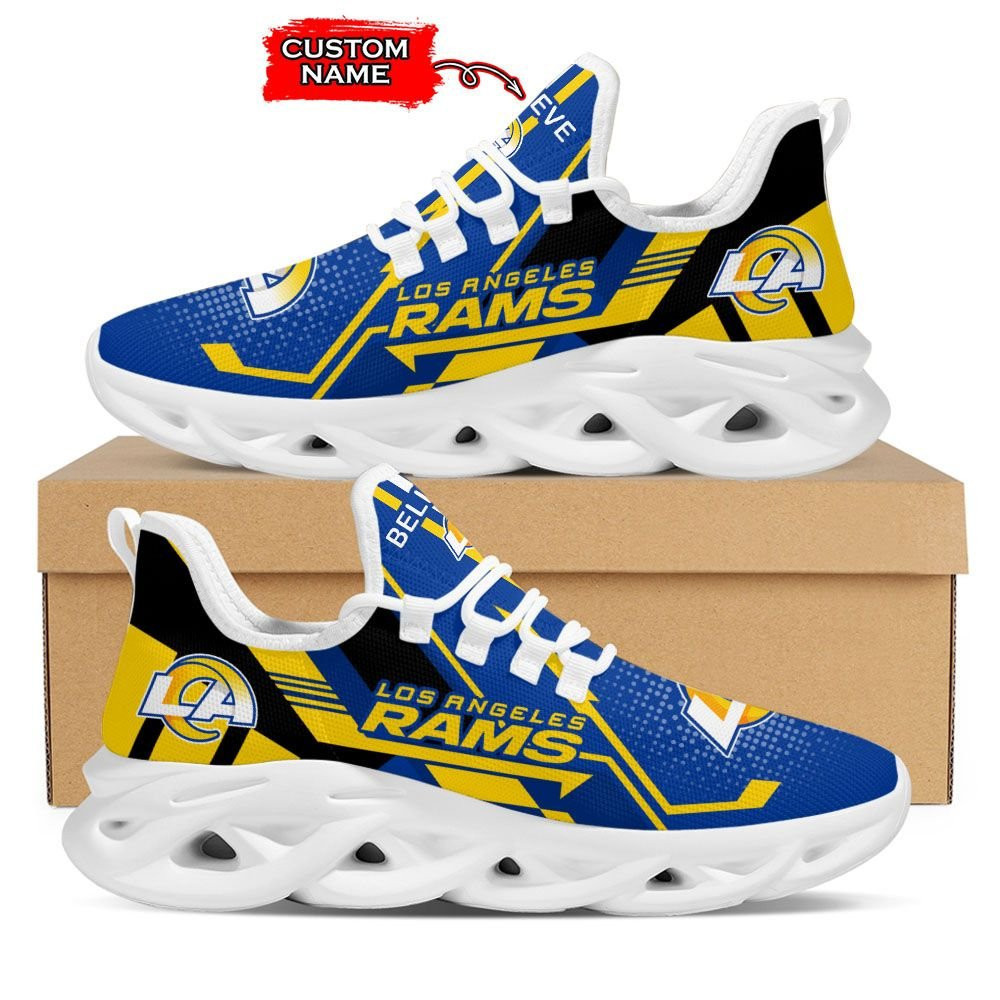 Los Angeles Rams NFL Max Soul Shoes Sneakers For Men And Women Calebmatthewhans