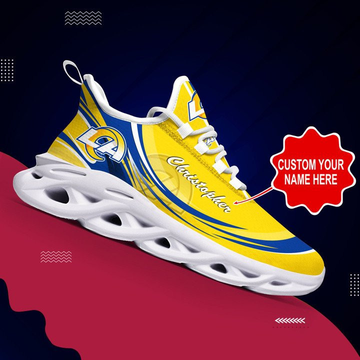 Los Angeles Rams NFL Max Soul Shoes Sneakers For Men And Women Calebmatthewhans