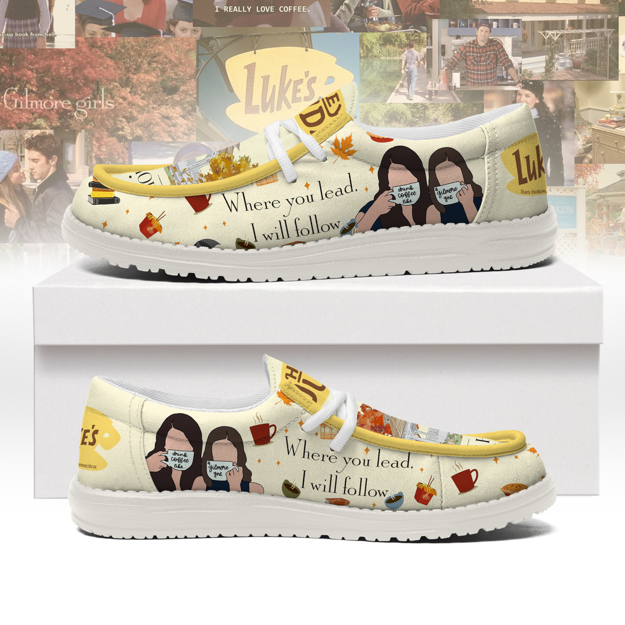 Luke’s Stars Hollow – Custom Name Hey Dude Calebmatthewhans