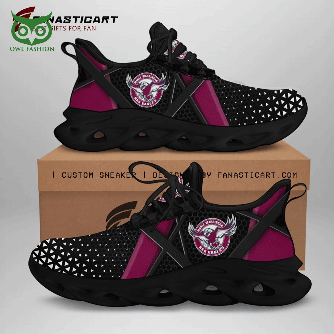 Manly Warringah Sea Eagles Max Soul Shoes Sneakers For Men And Women Calebmatthewhans