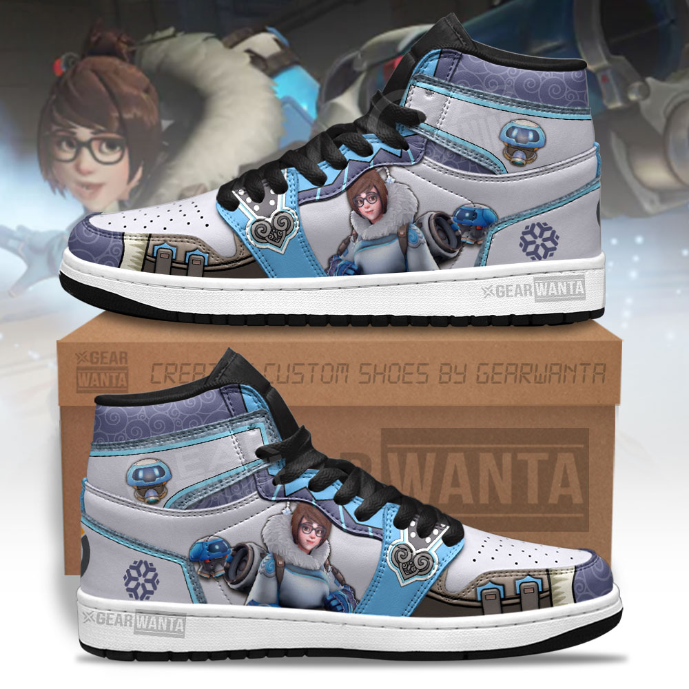 Mei Overwatch AJ1 High Sneakers Shoes For Men And Women Calebmatthewhans