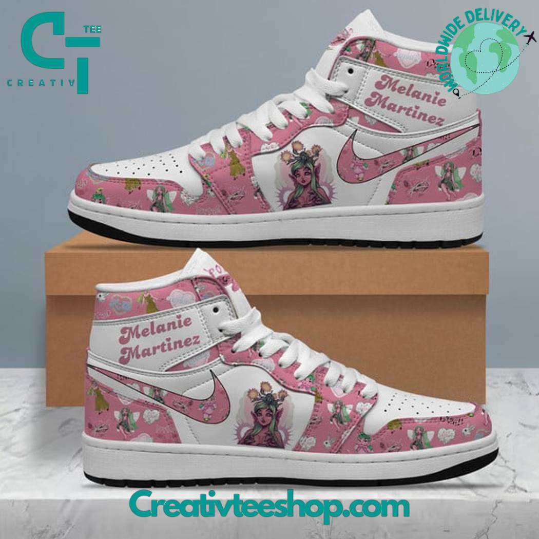 Melanie Martinez Pink AJ1 High Sneakers Shoes For Men And Women Calebmatthewhans