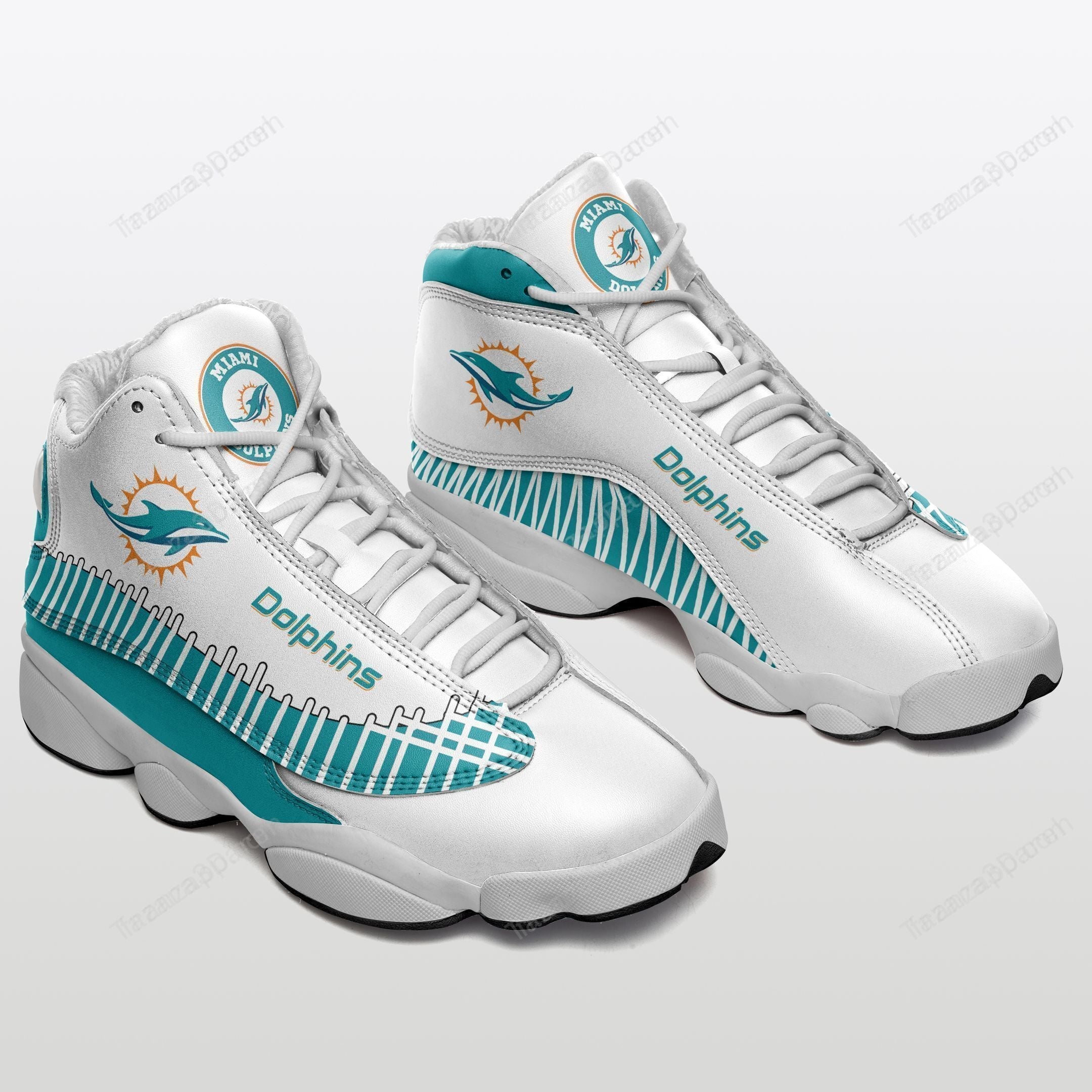Miami Dolphins AJ13 Sneakers Shoes For Men And Women Calebmatthewhans