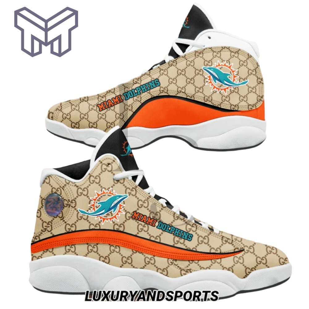 Miami Dolphins AJ13 Sneakers Shoes For Men And Women Calebmatthewhans