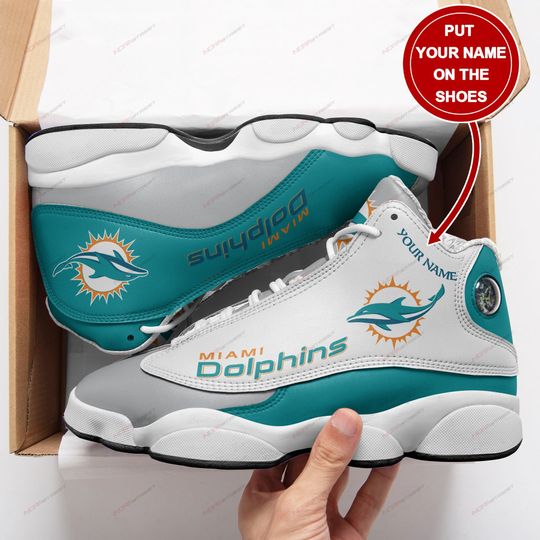 Miami Dolphins AJ13 Sneakers Shoes For Men And Women Calebmatthewhans