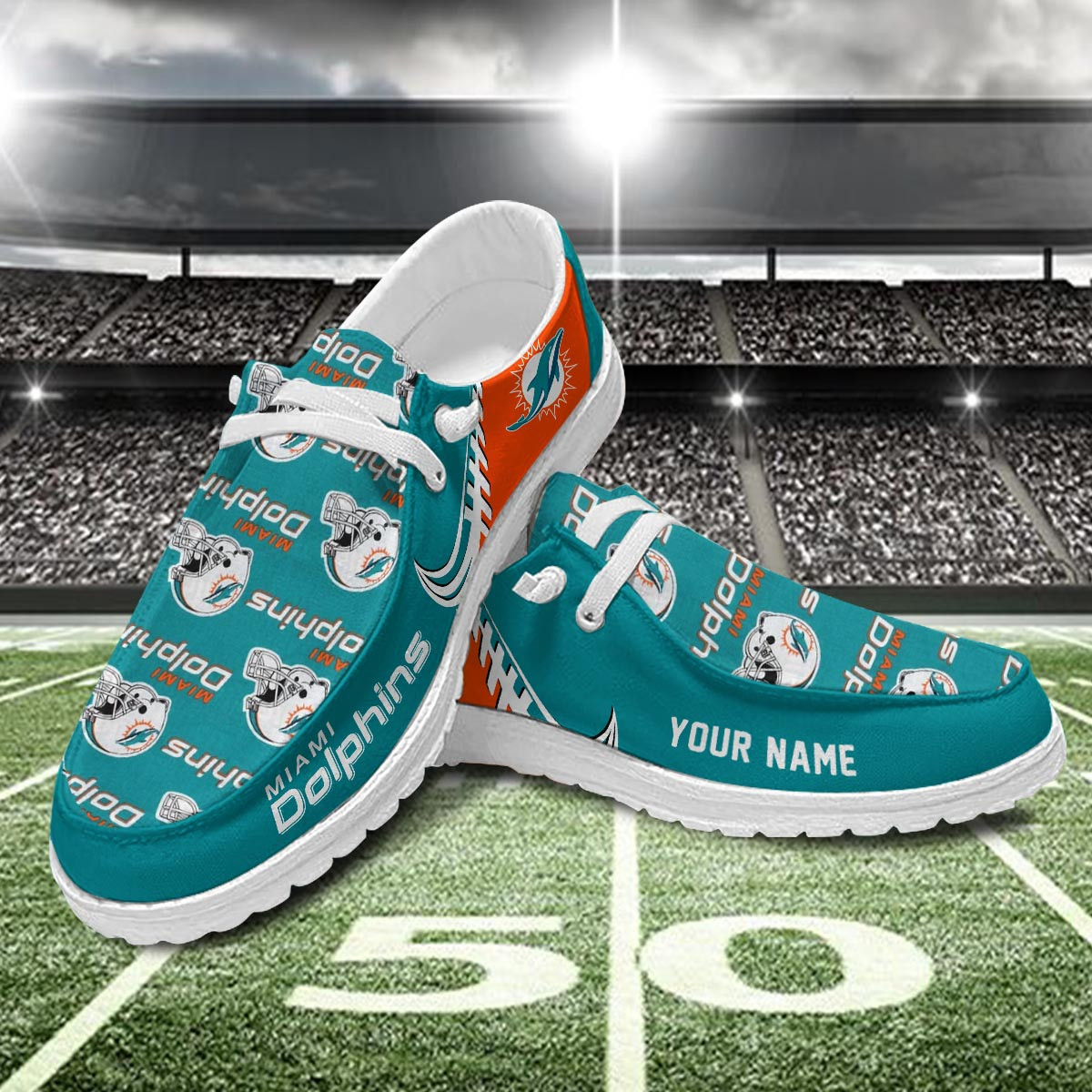 Miami Dolphins Hey Dude Shoes For Men And Women Calebmatthewhans