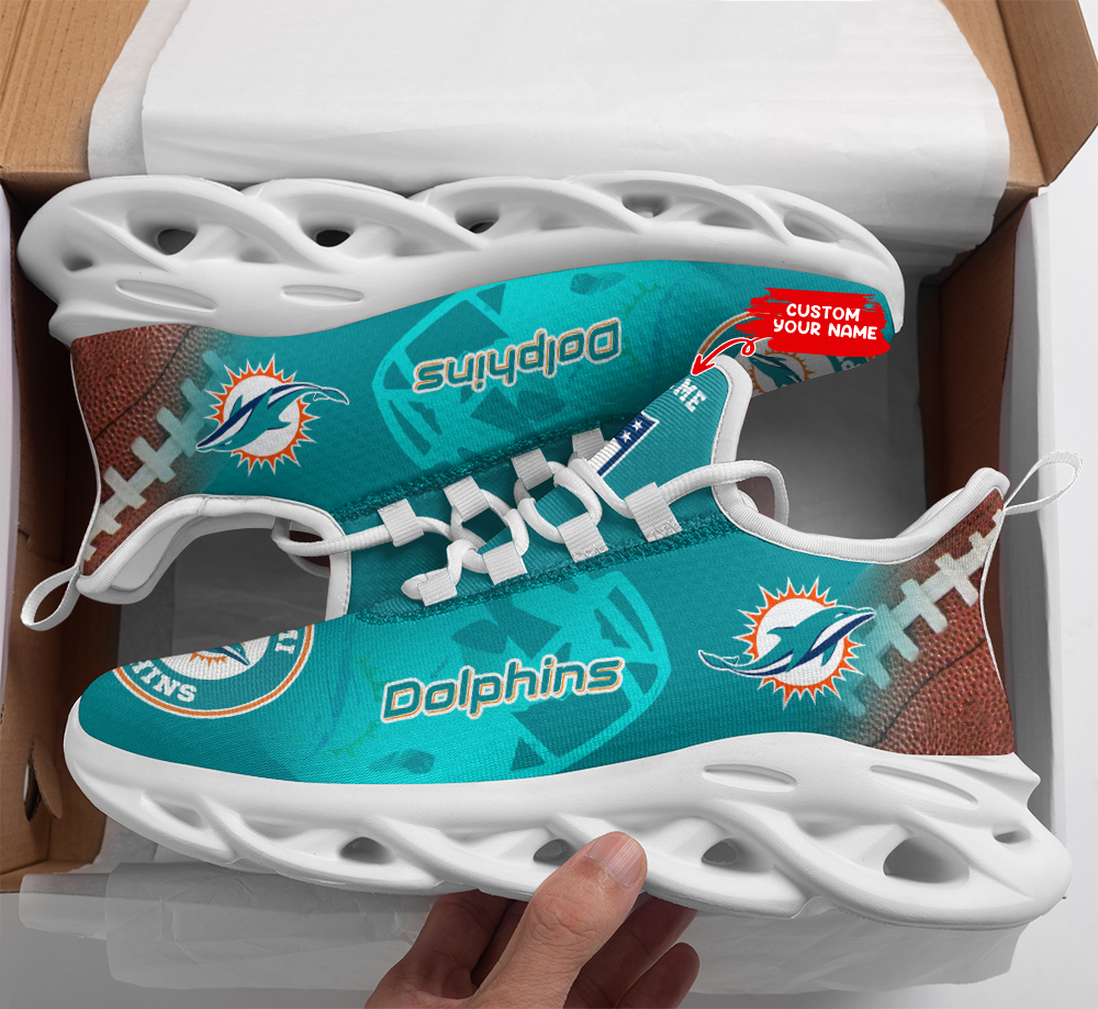 Miami Dolphins Max Soul Shoes Sneakers For Men And Women Calebmatthewhans