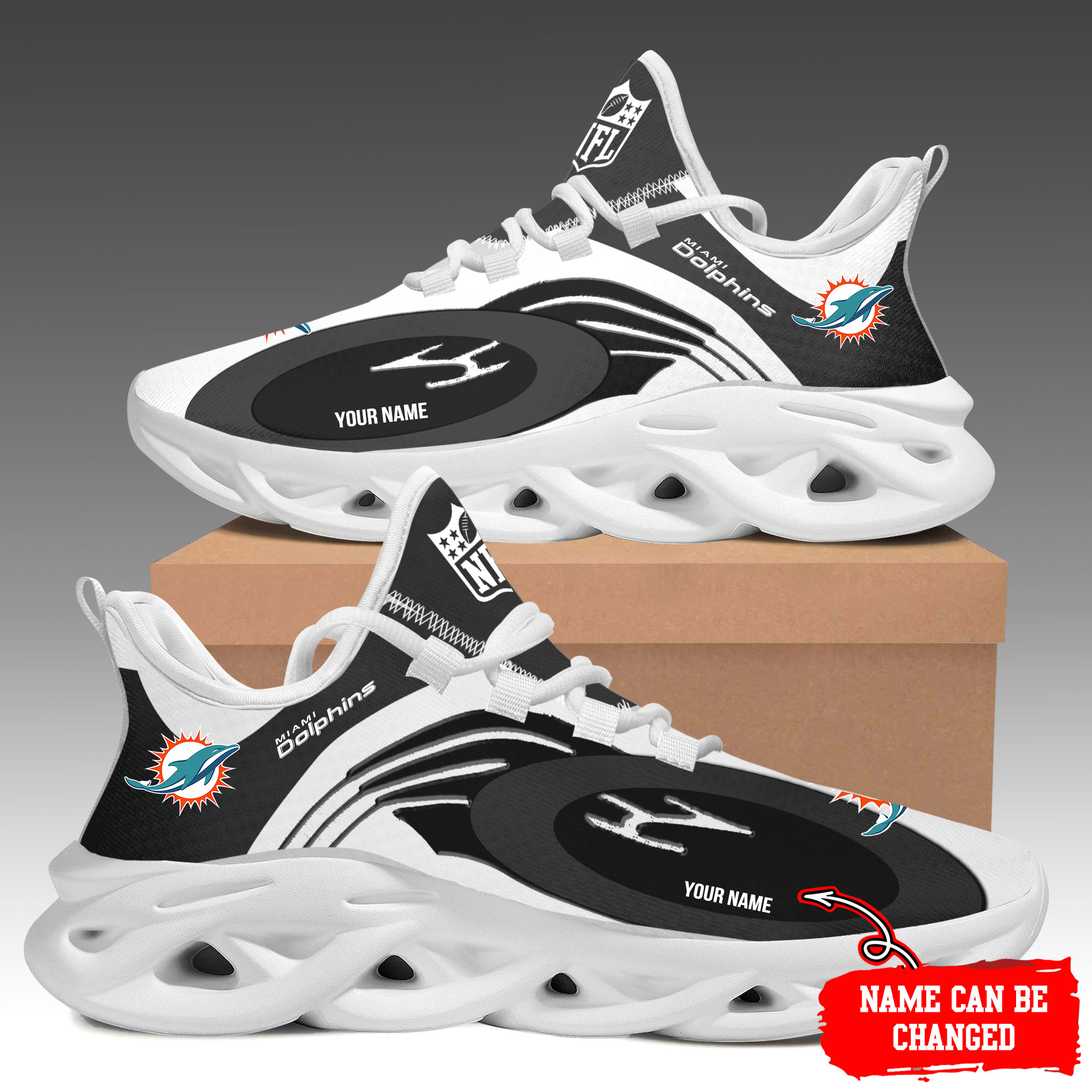 Miami Dolphins Max Soul Shoes Sneakers For Men And Women Calebmatthewhans