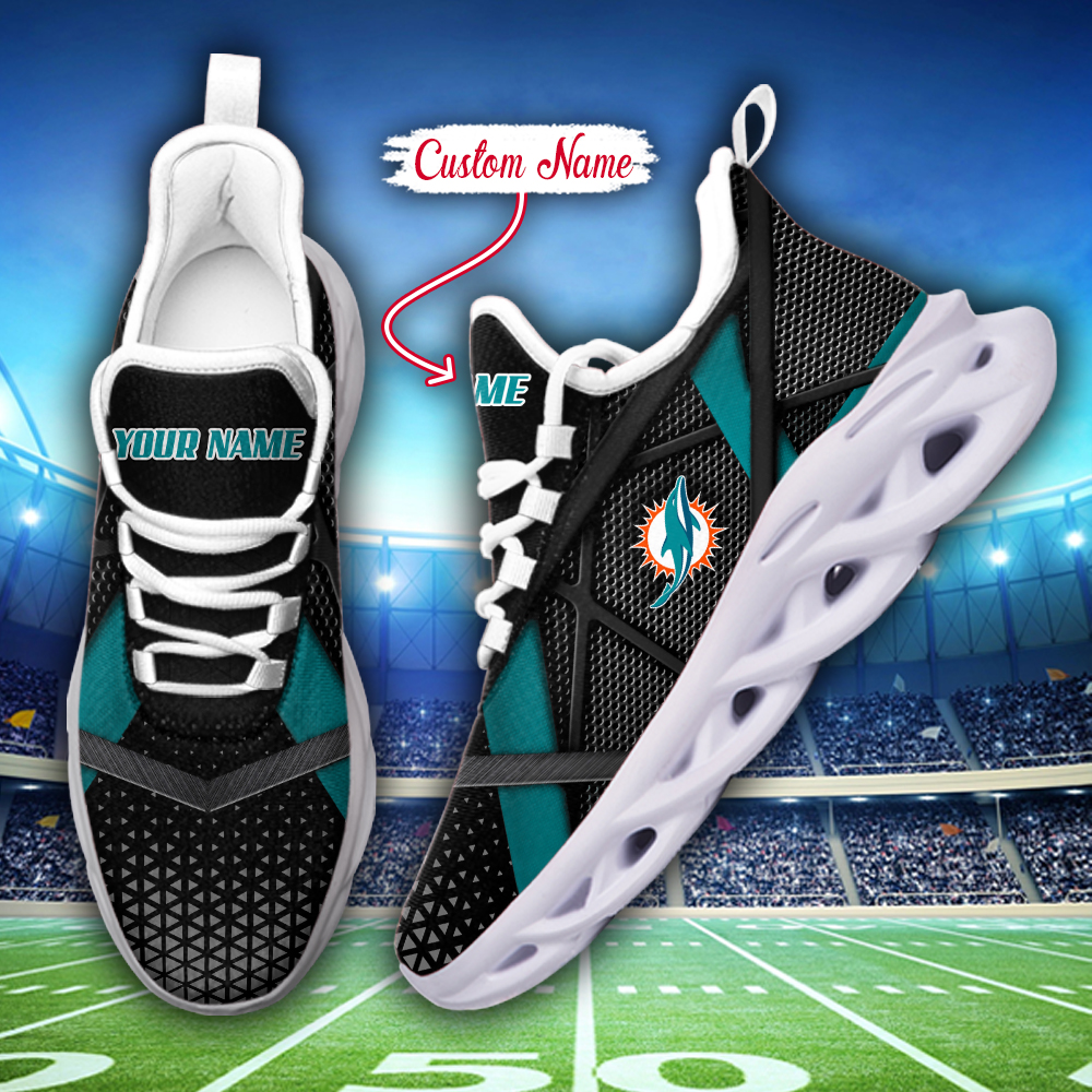 Miami Dolphins NFL Max Soul Shoes Sneakers For Men And Women Calebmatthewhans