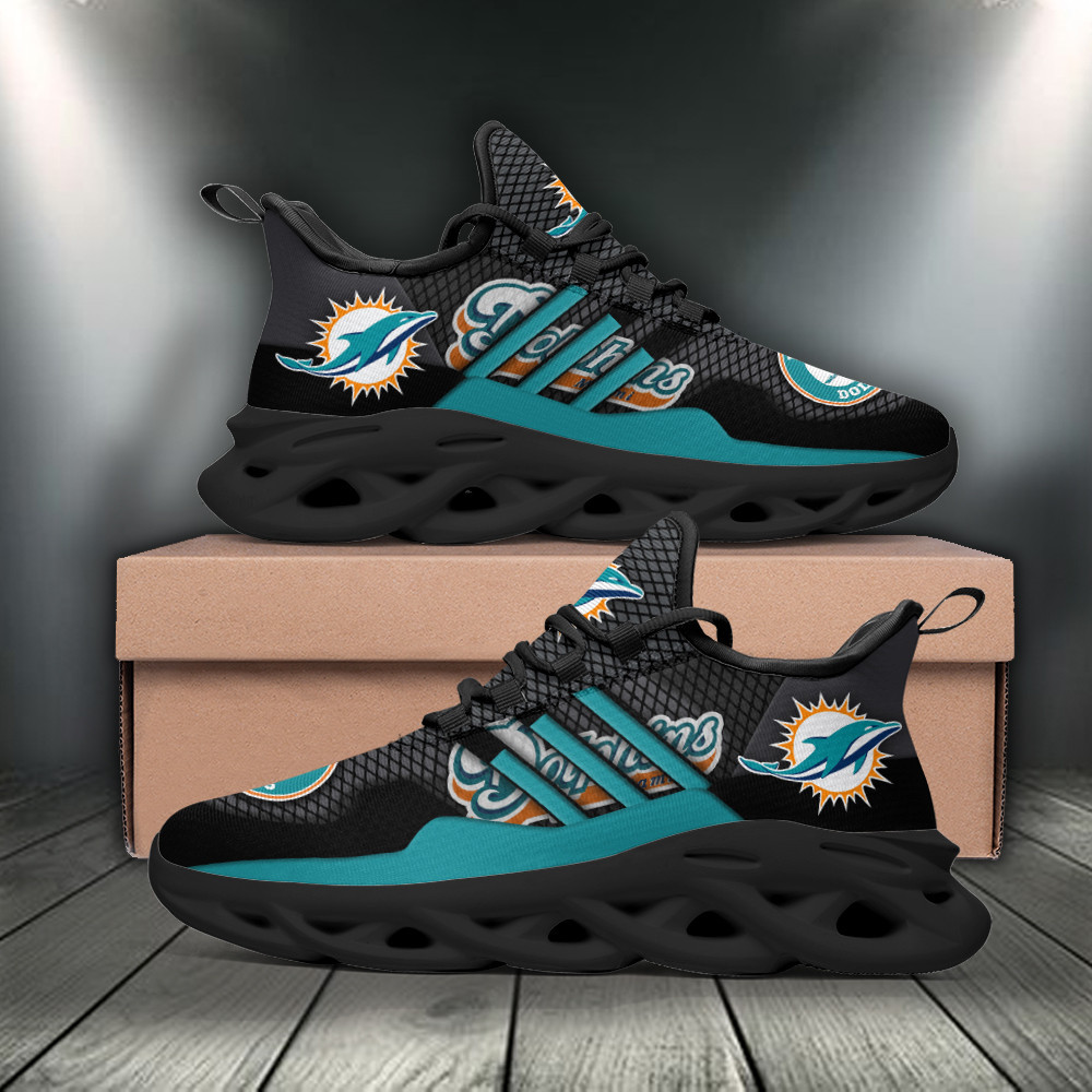 Miami Dolphins NFL Max Soul Shoes Sneakers For Men And Women Calebmatthewhans
