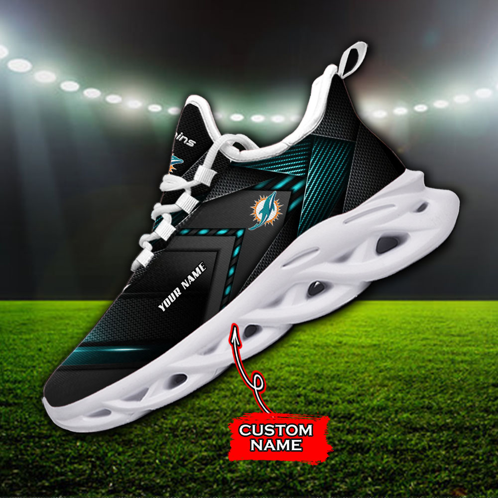 Miami Dolphins NFL Max Soul Shoes Sneakers For Men And Women Calebmatthewhans