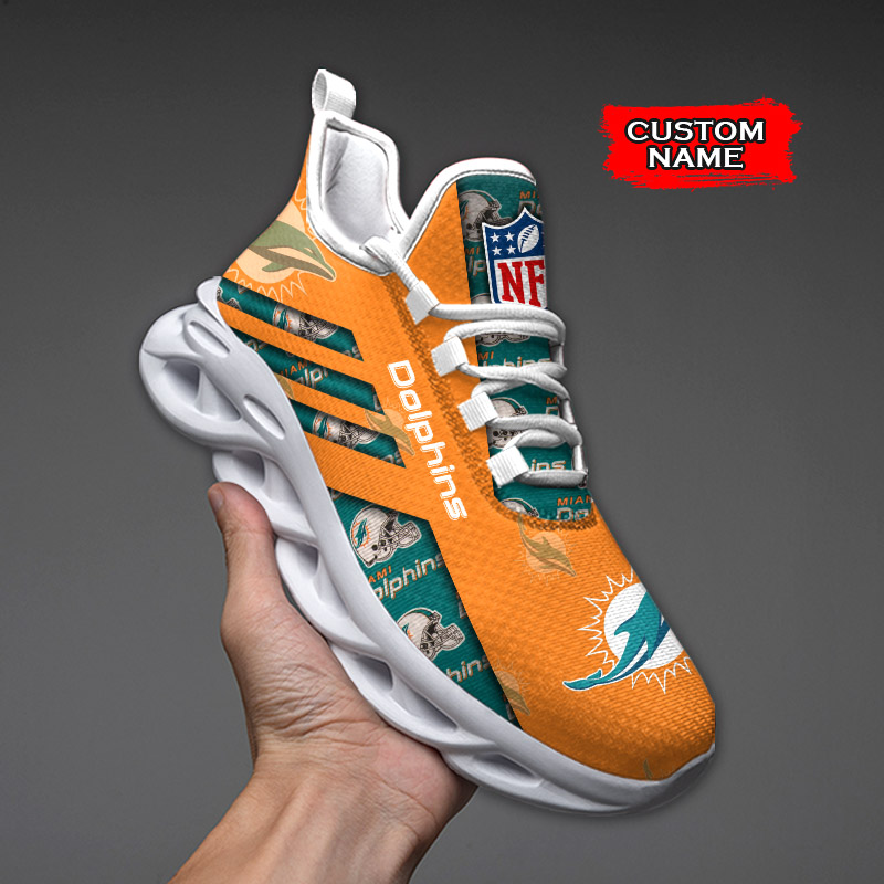 Miami Dolphins NFL Max Soul Shoes Sneakers For Men And Women Calebmatthewhans