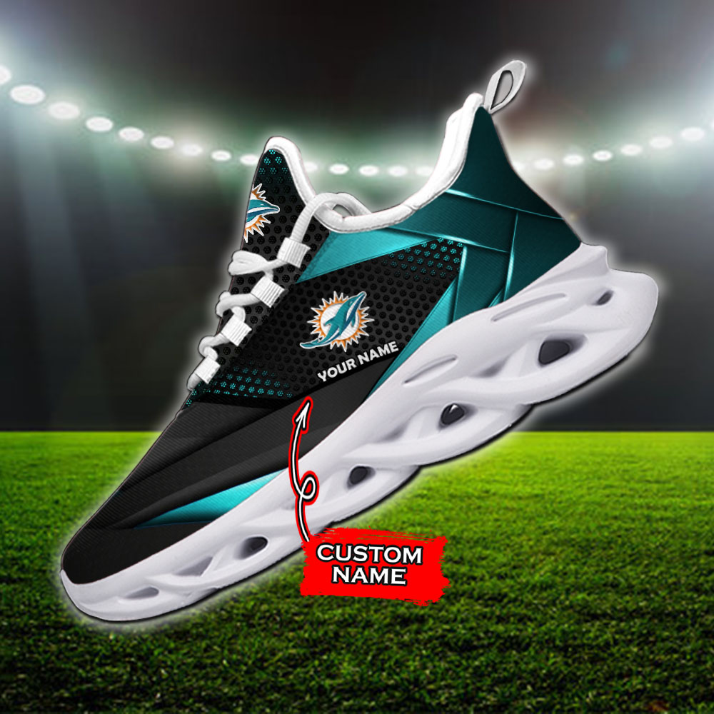 Miami Dolphins NFL Max Soul Shoes Sneakers For Men And Women Calebmatthewhans