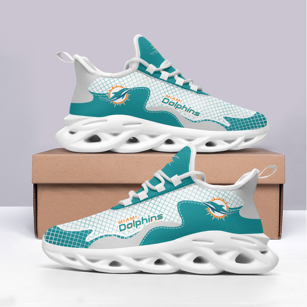 Miami Dolphins NFL Max Soul Shoes Sneakers For Men And Women Calebmatthewhans