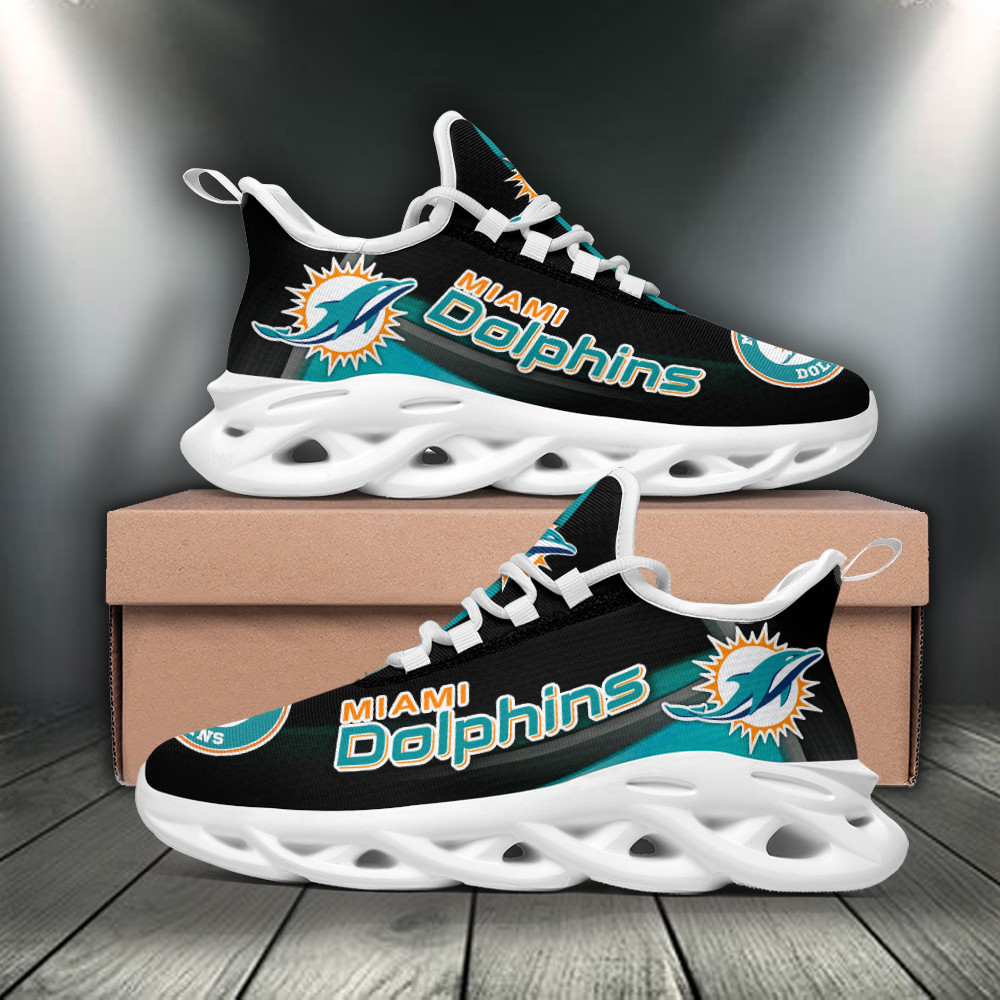 Miami Dolphins NFL Max Soul Shoes Sneakers For Men And Women Calebmatthewhans