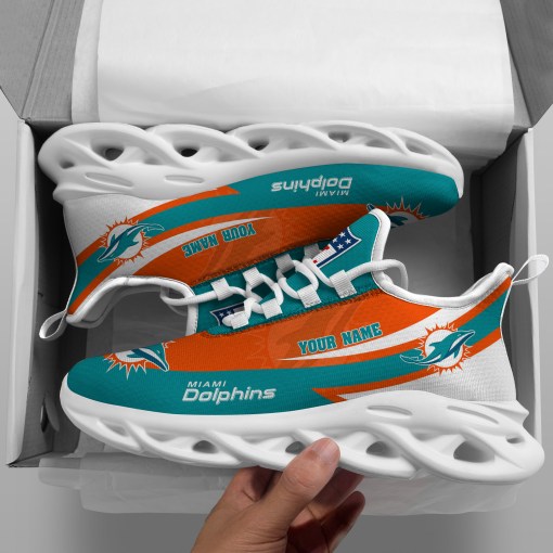 Miami Dolphins NFL Max Soul Shoes Sneakers For Men And Women Calebmatthewhans