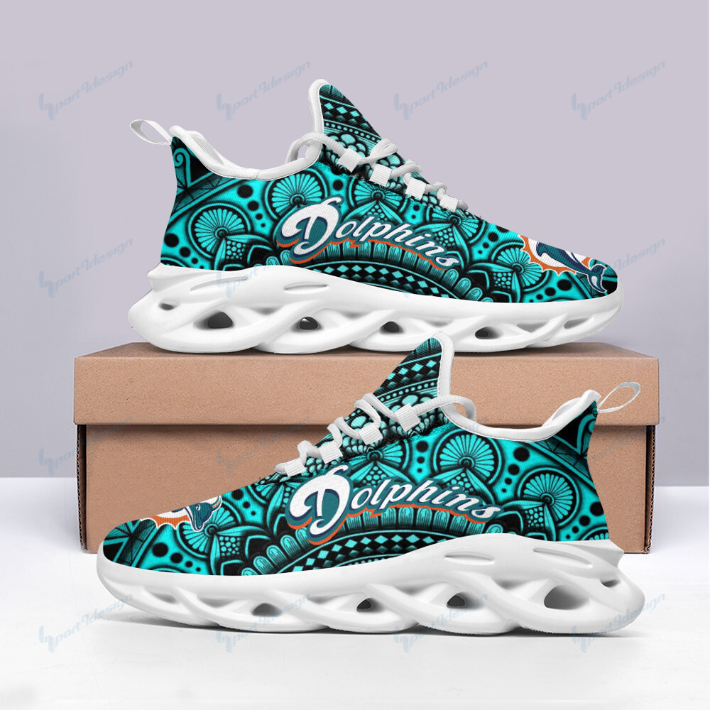 Miami Dolphins NFL Max Soul Shoes Sneakers For Men And Women Calebmatthewhans