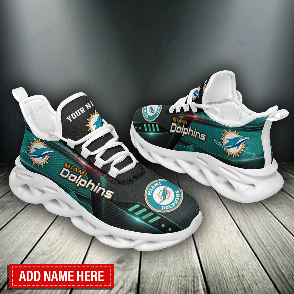 Miami Dolphins NFL Max Soul Shoes Sneakers For Men And Women Calebmatthewhans