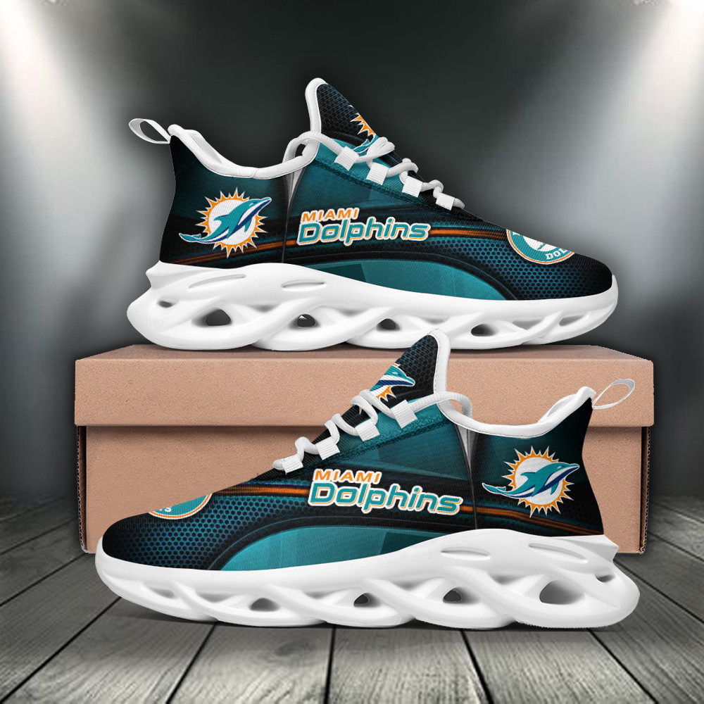 Miami Dolphins NFL Max Soul Shoes Sneakers For Men And Women Calebmatthewhans