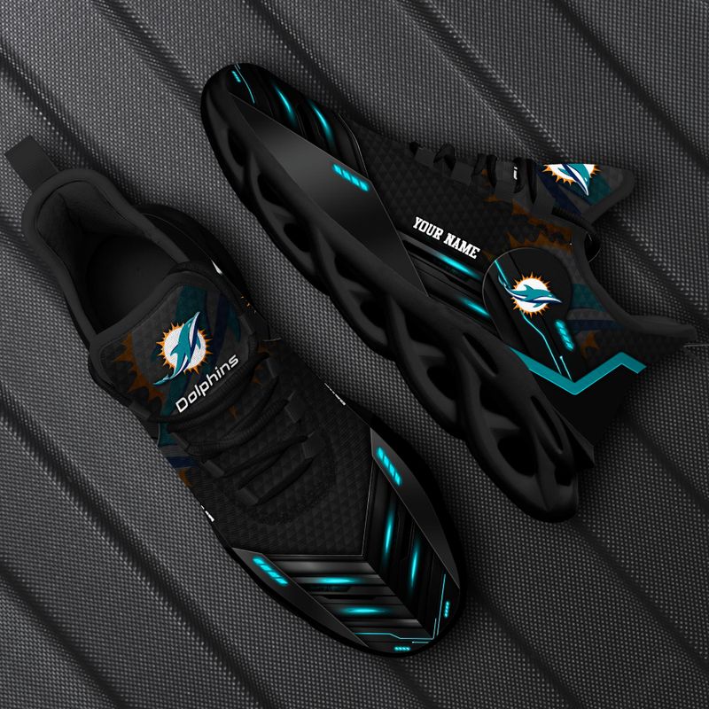 Miami Dolphins NFL Max Soul Shoes Sneakers For Men And Women Calebmatthewhans