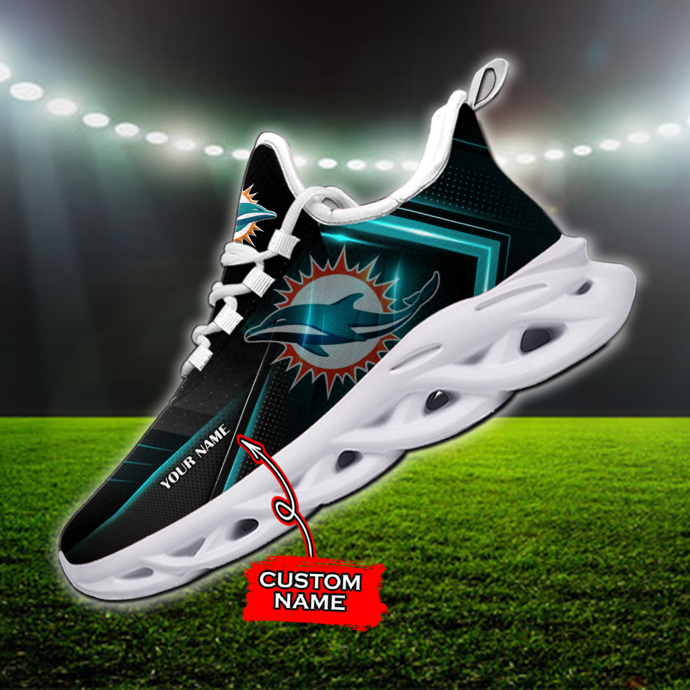 Miami Dolphins NFL Max Soul Shoes Sneakers For Men And Women Calebmatthewhans