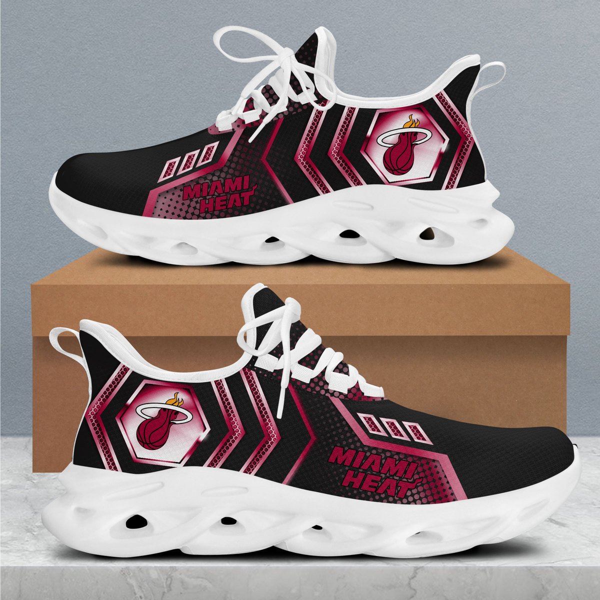 Miami Heat Max Soul Shoes Sneakers For Men And Women Calebmatthewhans