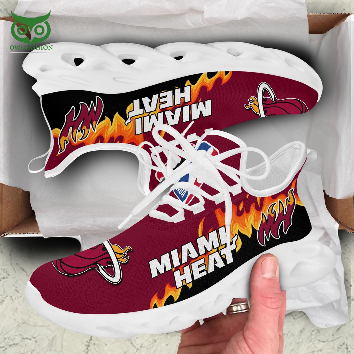 Miami Heat Max Soul Shoes Sneakers For Men And Women Calebmatthewhans