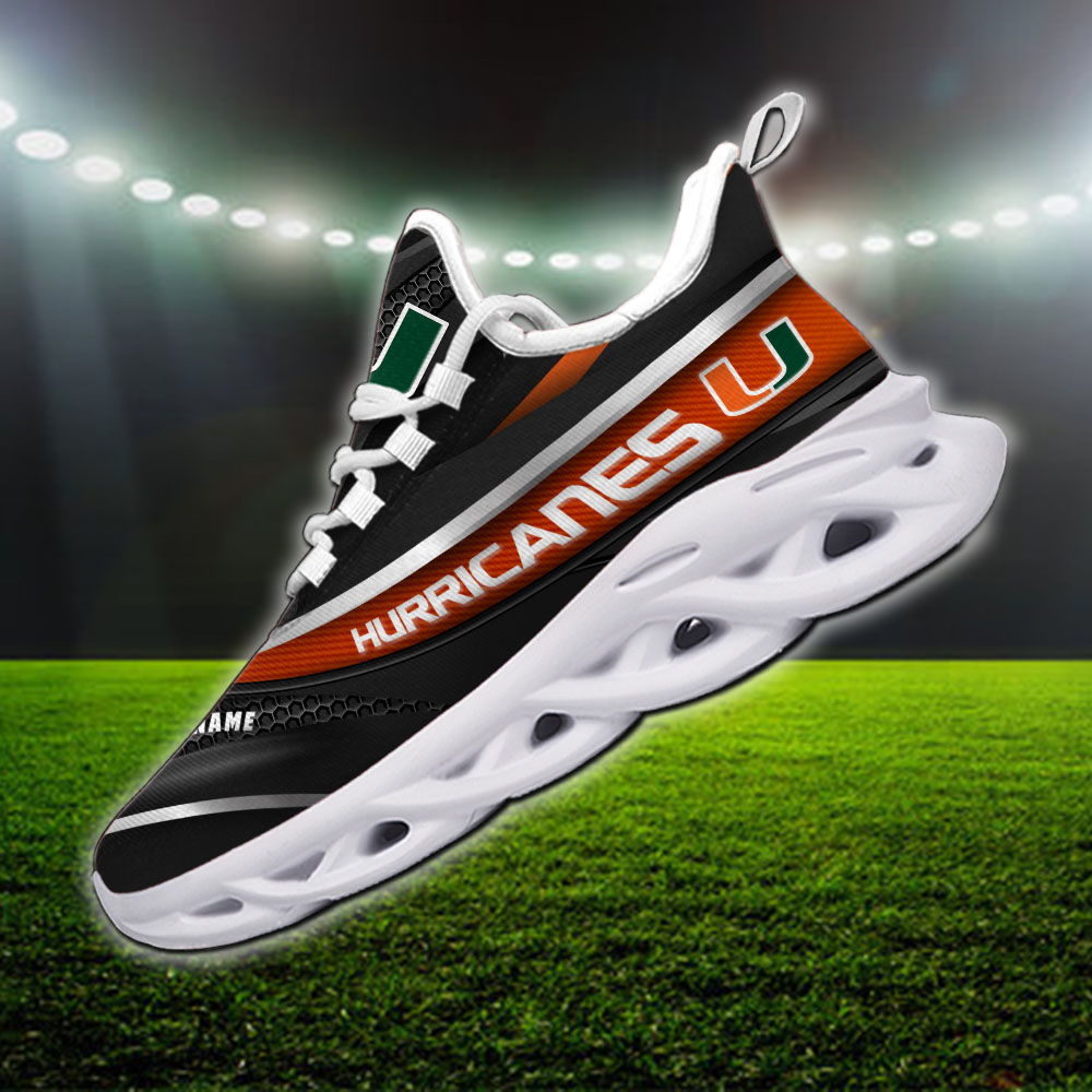 Miami Hurricanes NCAA Max Soul Shoes Sneakers For Men And Women Calebmatthewhans