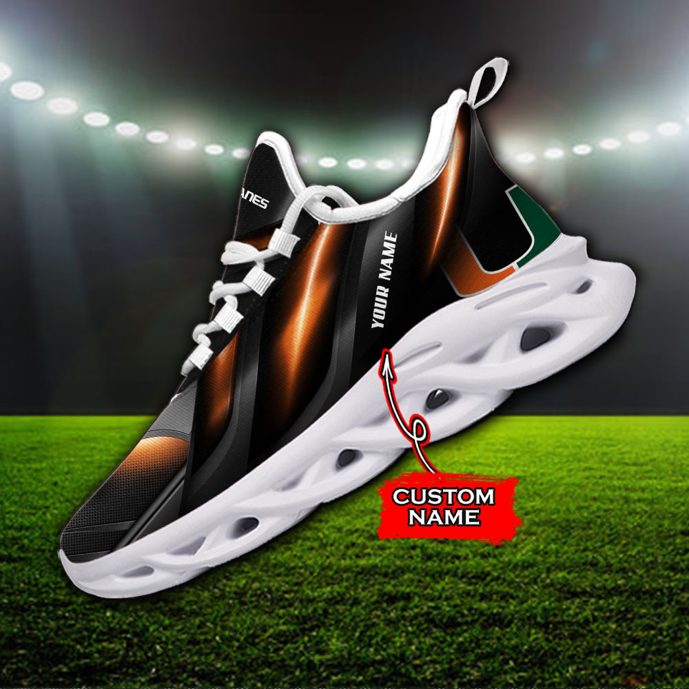Miami Hurricanes NCAA Max Soul Shoes Sneakers For Men And Women Calebmatthewhans