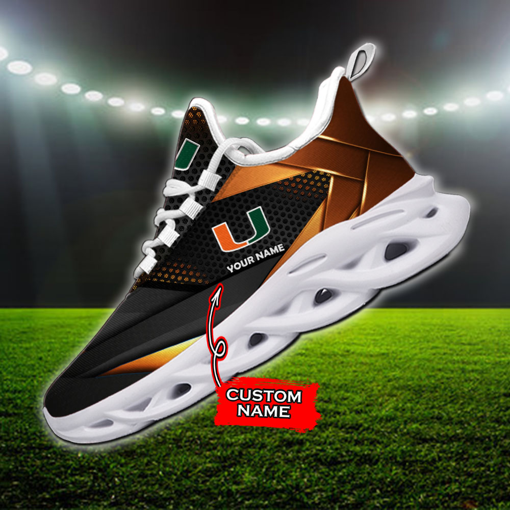 Miami Hurricanes NCAA Max Soul Shoes Sneakers For Men And Women Calebmatthewhans