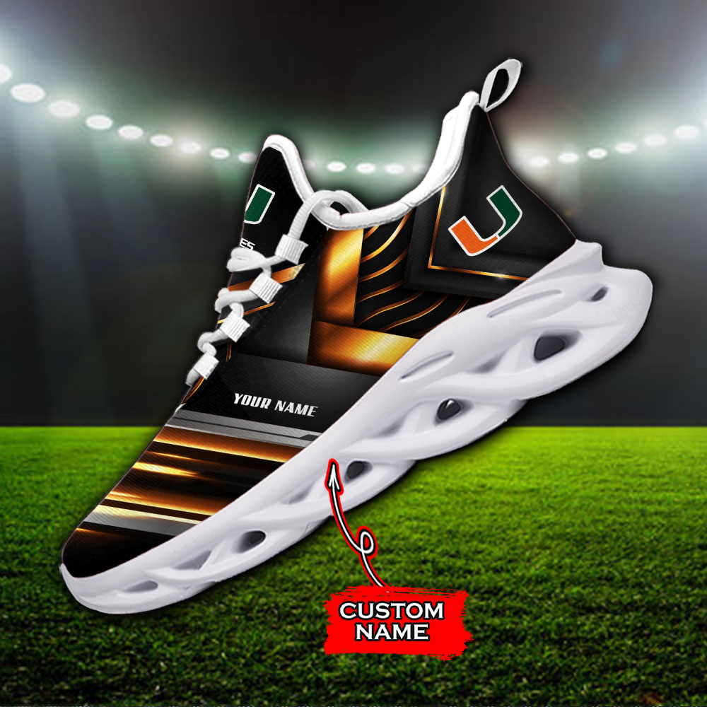 Miami Hurricanes NCAA Max Soul Shoes Sneakers For Men And Women Calebmatthewhans
