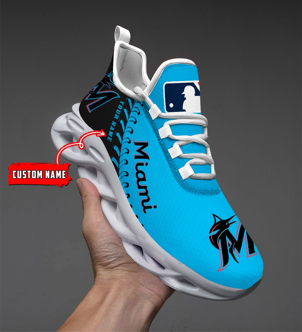 Miami Marlins MLB Max Soul Shoes Sneakers For Men And Women Calebmatthewhans