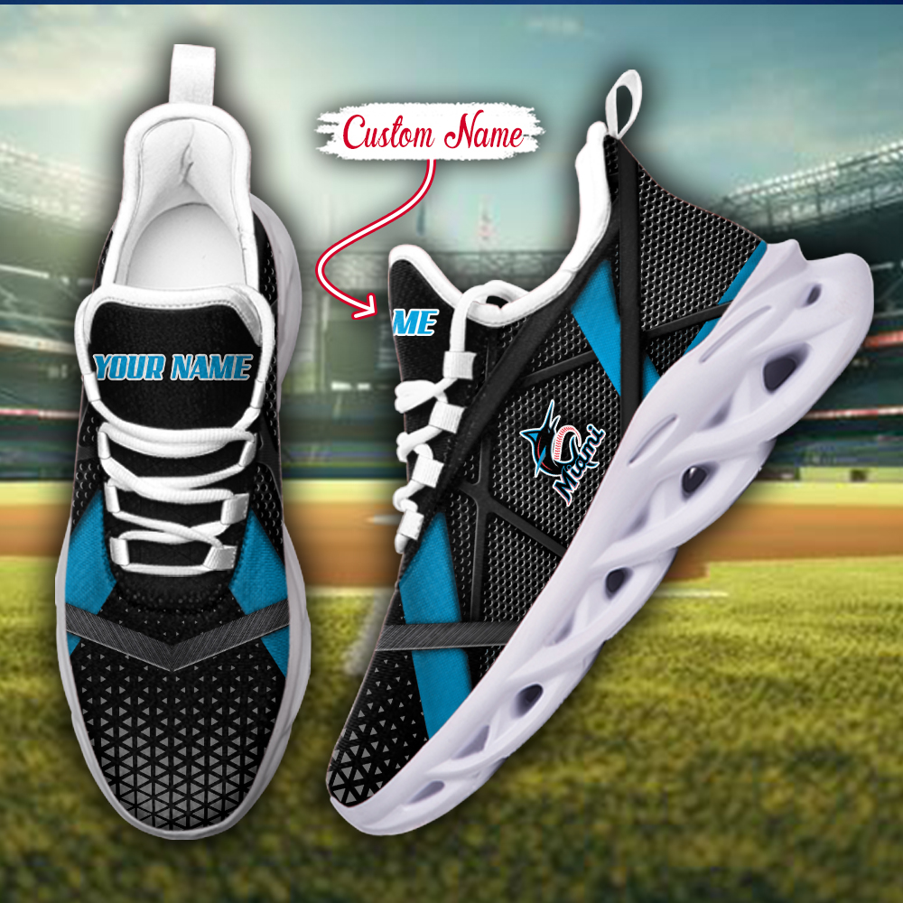 Miami Marlins MLB Max Soul Shoes Sneakers For Men And Women Calebmatthewhans