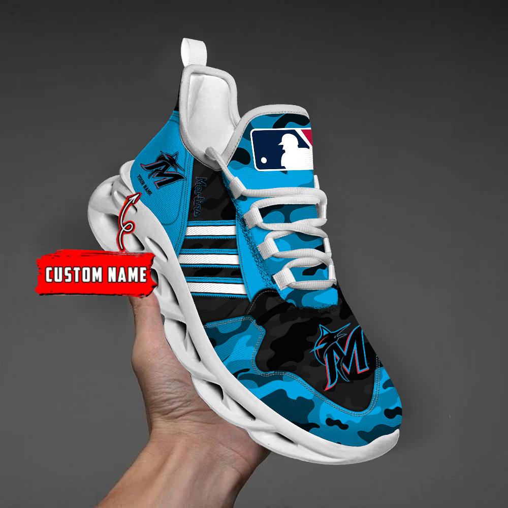 Miami Marlins Max Soul Shoes Sneakers For Men And Women Calebmatthewhans