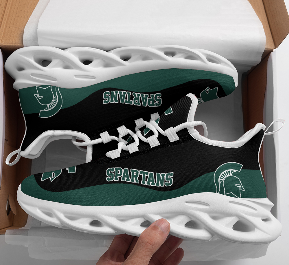 Michigan State Spartans Max Soul Shoes Sneakers For Men And Women Calebmatthewhans